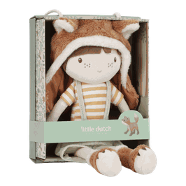 Kuschelpuppe Forest Friends Sam 35 cm | Little Dutch