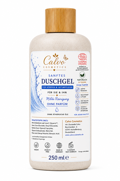 Sensitive Duschgel – Sanfte Reinigung für jeden Hauttyp 250 ml OHNE PARFÜM ECO-ZERTIFIZIERT OHNE PARFÜM