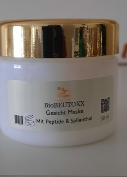 Botox Alternative Peptid Gesicht Maske BioBEUTOXX 50 ml