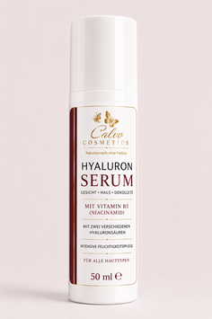 Intensive Feuchtigkeitspflege mit zwei Hyaluronsäuren und Vitamin B3 (Niacinamid) 50 ml Ohne Parfüm Vegan
