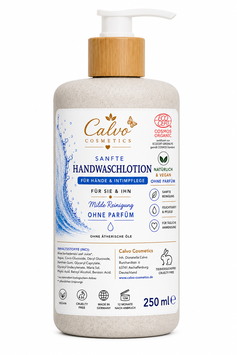 Sanfte Handwaschlotion 250 ml OHNE PARFÜM ECO ZERTIFIZIERT