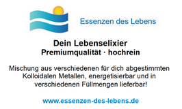 Dein Lebenselixier - Mischung aus verschiedenen Kolloidalen Metallen (auf Wunsch energetisiert!)