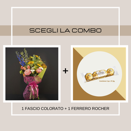 COMBO FASCIO COLORATO + FERRERO ROCHER