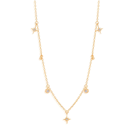 "STARS AND DROPS" KETTE