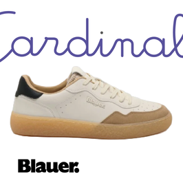 SNEAKERS RUSTON01 CREAM - BLAUER