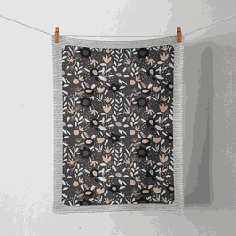 Hand- oder Geschirrtuch wilder Garten