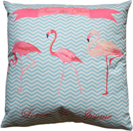 Kissenhülle Flamingo 2