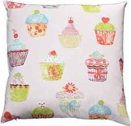 Kissenhülle Cupcake. 2er set