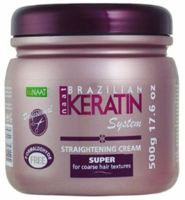 Nunaat Brazilian Keratin Straightening Creme - 500g - Haarglättungscreme