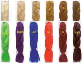 Jumbo Kunsthaar/Synthetic Kanekalon Braids Haar