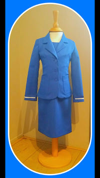 EENBANDER STEWARDESSEN UNIFORM