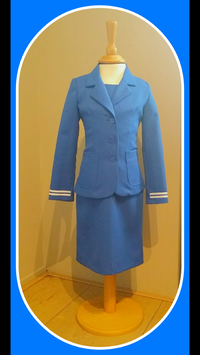 TWEEBANDER STEWARDESSEN UNIFORM