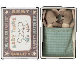 BABY MICE, TWINS IN MATCHBOX