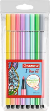 Premium-Filzstift STABILO Pen 68 Pastel