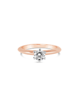 0.21 Karat Setting Roségold, Gr. 56, Tiffany&Co.