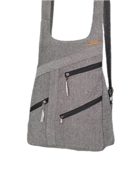 Mochila gris 3976
