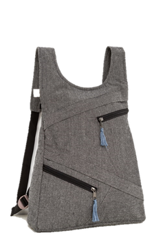Mochila gris 3977