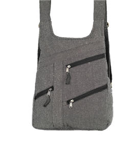 Mochila gris 3976