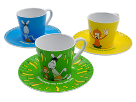 Äffle & Pferdle Espressotassen 3er-Set