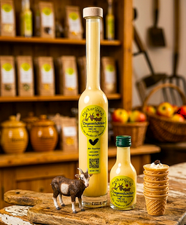 Meckerliesels "Ziegenmilchlikör " Flasche 100 ml oder 380 ml