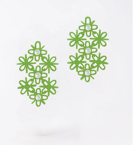 LACE LIME GREEN