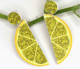 Zitronenscheiben-Ohrstecer "LIMONCELLO" - Ab Anf. August 2026