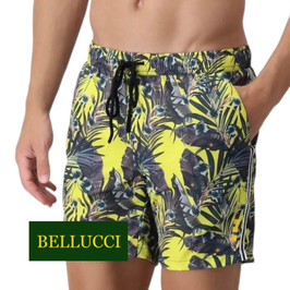 -40% Perofil Costume Uomo Da Bagno Boxer Tropicale