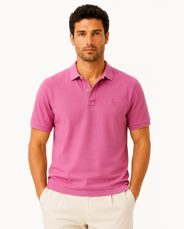 Gran Sasso Vintage  Polo Uomo Rosa