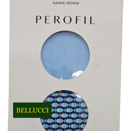 -40% Perofil Boxer Gange Bi-Pack Fantasia Azzurra (pesci)