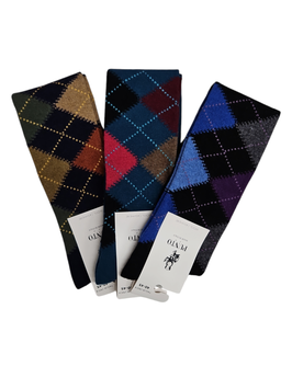 Punto KingCash Calza Lunga Coste Cashmere e Lana Taglia Unica 40-45 ASS.E