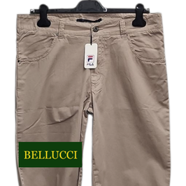 -40% Fila Bermuda Uomo in cotone Grigio Tortora