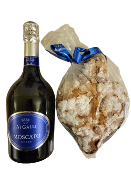 Colomba 350g von Pietro Cappelli mit Moscato Ai Galli