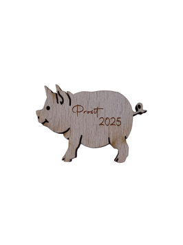 Schwein mit Ringelschwanz