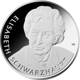 35-Euro-Silbermünze 2026 "ELISABETH SCHWARZHAUPT" Stempelglanz