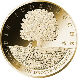 100€-Goldmünze 2026 "Die Judenbuche" - Serie "Meisterwerke der deutschen Literatur"