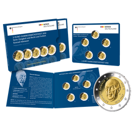 2-Euro-Münze 2026 "KONRAD ADENAUER" Spiegelglanz