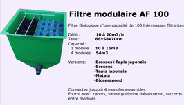 Filtre Modulaire AF100