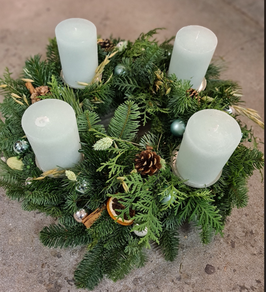 Adventskranz binden 29.11.2025