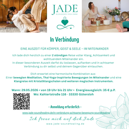 29.05.2026 In Verbindung – achtsame Bewegung & Soundhealing in Gütersloh