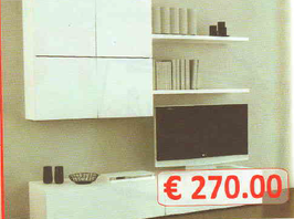 Parete attrezzata