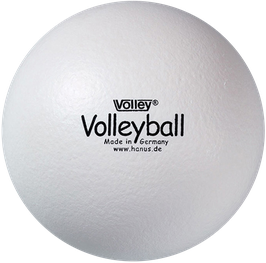 Softball "Volleyball" weiß