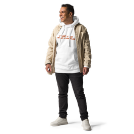 No One Is You Hoodie white