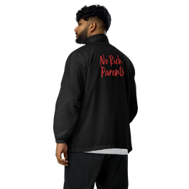 No Rich Parents Windbreaker black