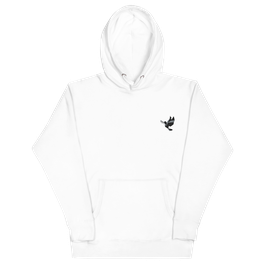Peace Hoodie white
