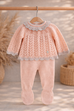Felicia Preemie-Set mit Kragen–2-teilig Nr.869