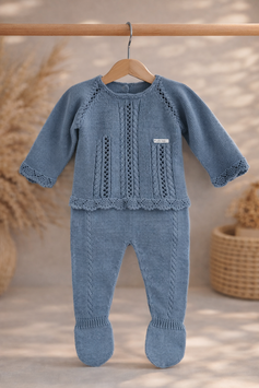 VISI Preemie-Set mit Muster–2-teilig Nr.871