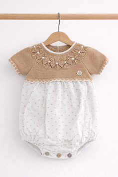 VISI Babyromper mit Punktemuster Nr.RSM26/09