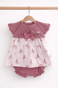 VISI Baby Set mit Schleife  Nr.OMS26/16