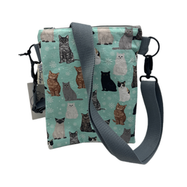 Kleine Tasche Snow Flakes 18x23cm