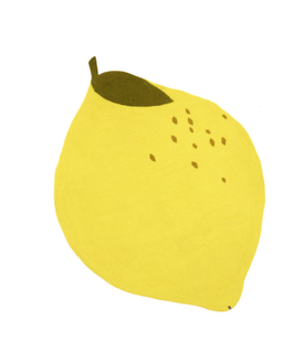 OUTLET MUSKHANE tapis citron